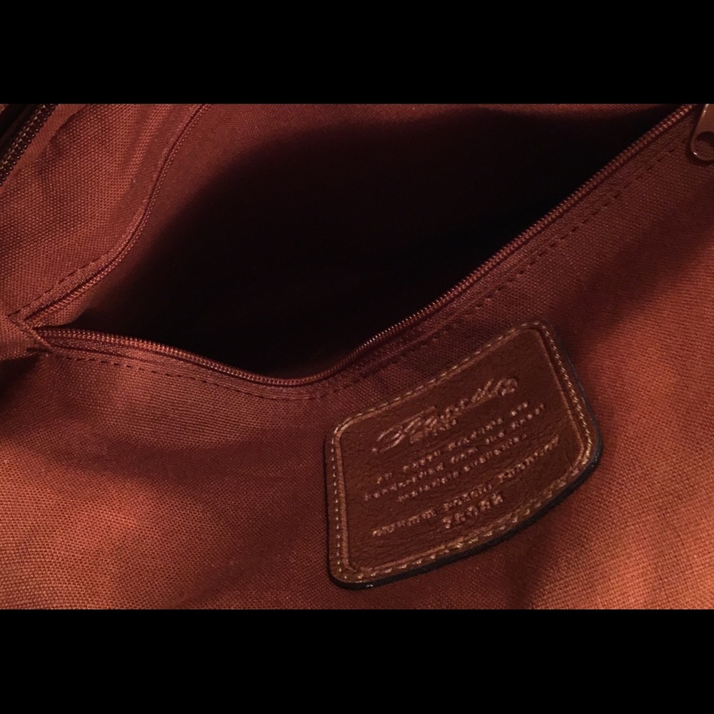 Fossil Basketweave Pattern Handbag - image 5